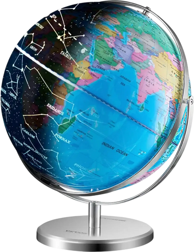 Vevor Globe Illuminated World Globe with Stand 13