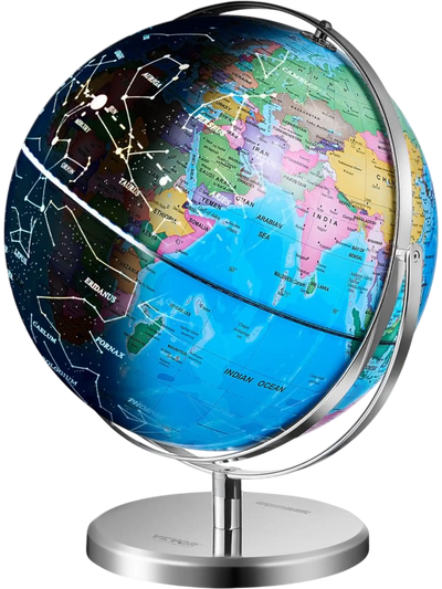 Vevor Globe Illuminated World Globe with Stand 9