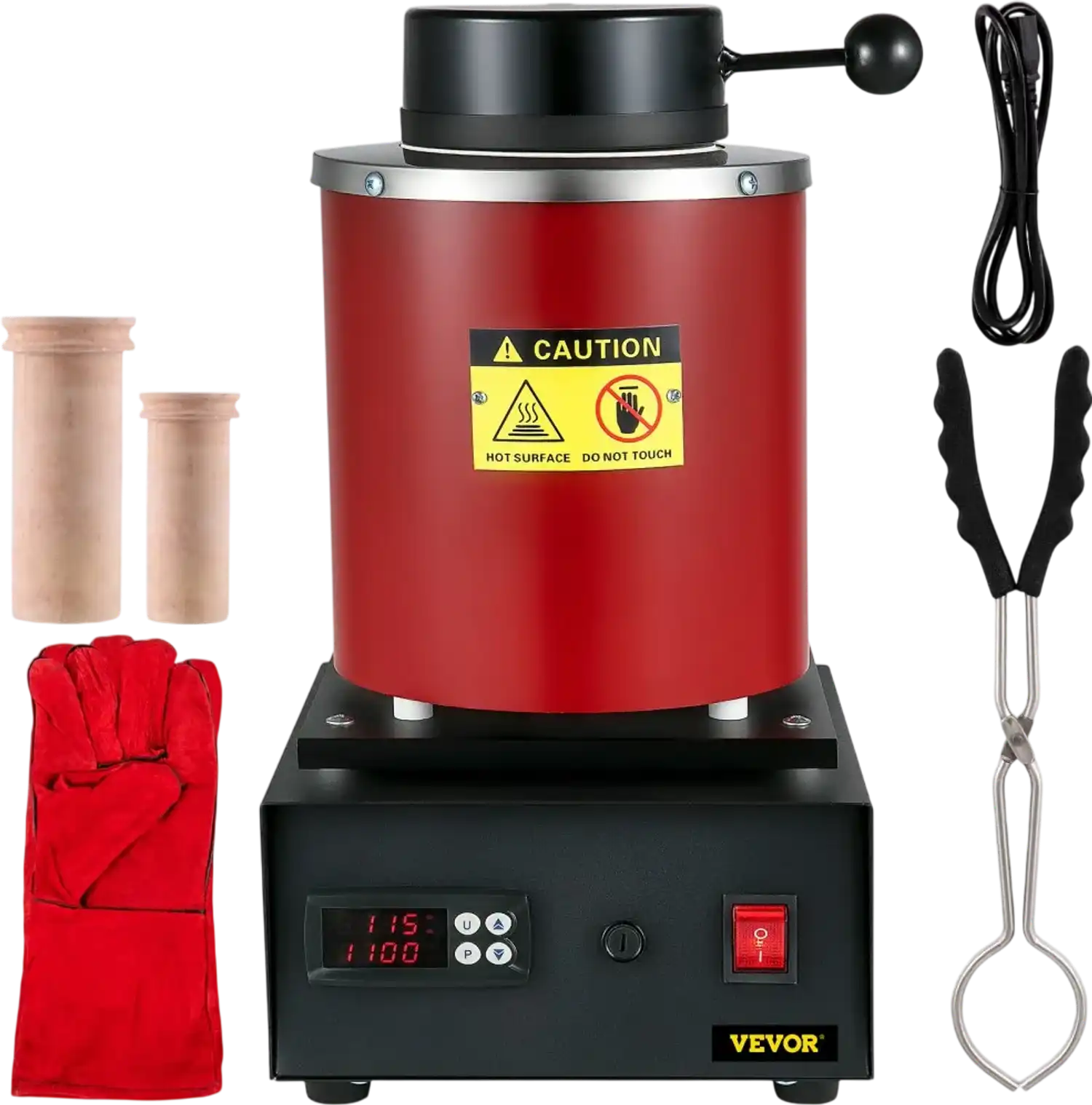 Vevor Melting Furnace Electric Gold 3 kg 1350W 2102 ℉ New
