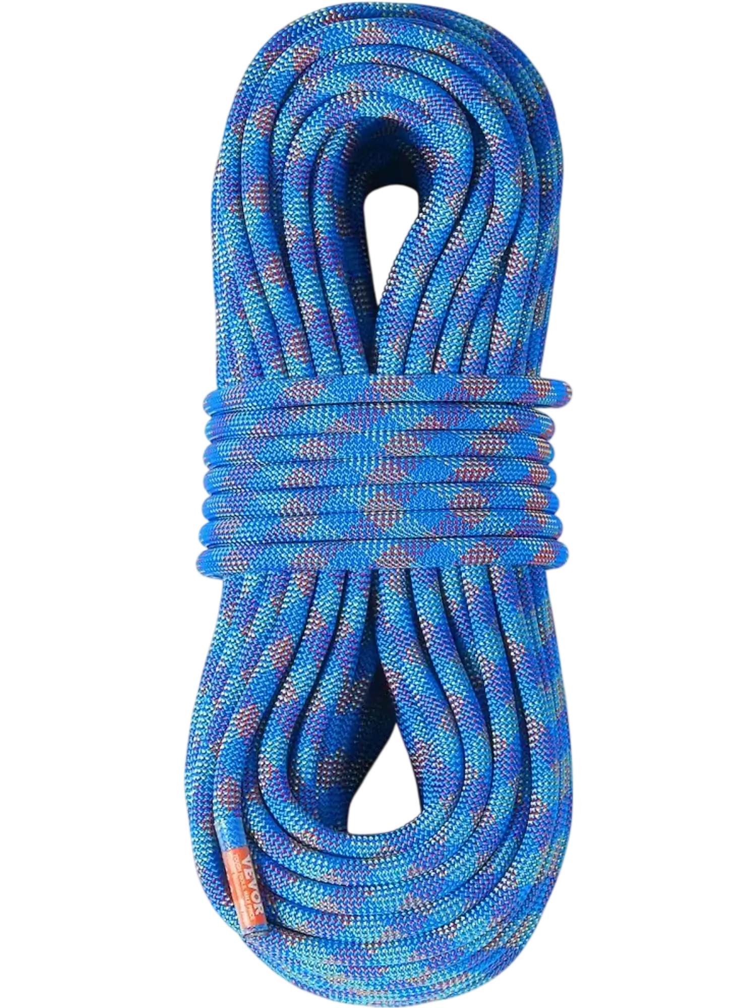 Vevor Dynamic Rope 10.2mm 60m 197' Rock Climbing Rope Blue New