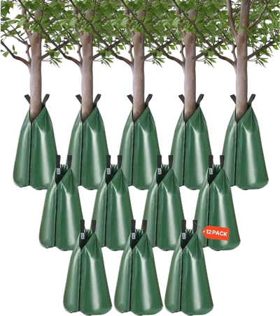 Vevor Tree Watering Bag 20 Gallon 12-Pack Slow Release Irrigation Bags New