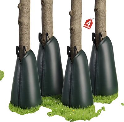 Vevor Tree Watering Bags 20 Gallon 4-Pack Slow Release Deep Root Irrigation New