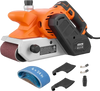 VEVOR 11.5A Belt Sander 4" x 24" Woodworking Belt Sander 6 Variable Speeds, 900-1550 FPM Sanding Machine with 10PCS Sanding Belts, 2 Dust Bags & 2-in-1 Vacuum Adapter for Woodworking Projects