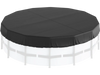 VEVOR 15 Ft Round Pool Cover, Solar Covers for Above Ground Pools, Safety Pool Cover with Drawstring Design, 420D Oxford Fabric Winter Pool Cover, Waterproof and Dustproof, Black