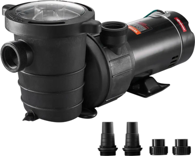 Vevor Pool Pump Above Ground 1.5 HP 88 GPM w/ Strainer New