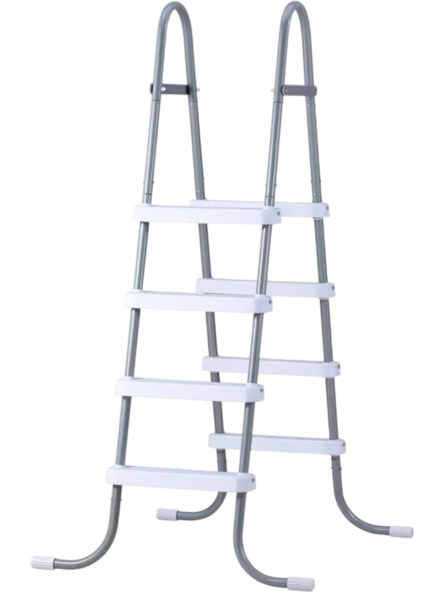 Vevor Pool Ladder Above Ground 4-Step Steel A-Frame Stairs for 48