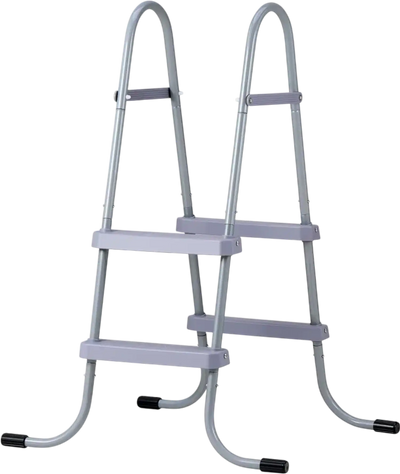 Vevor Pool Ladder Above Ground 2-Step Steel A-Frame Swimming Pool Stairs 33