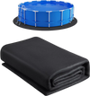 VEVOR 21ft Round Pool Liner Pad, Pool Liner Pad for Above Ground Swimming Pools, Extra-Thick Pool Mat, Prevents Punctures, Recycled Geotextile Material Underlayment Pad, Extend Liner Life