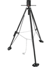 VEVOR 5th Wheel Tripod Stabilizer, 5000 LBS Load Capacity Tripod Fifth Wheel Stabilizer, 35"-57" Adjustable Height RV Gooseneck Stabilizer, Tripod Jack for Fifth-Wheel Trailers, RVs, and Campers