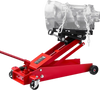 VEVOR Low Profile Floor Jack, 1000 lbs / 0.45 Ton Lifting Capacity Telescoping Transmission Floor Jack, 6.3-25.2 in Lifting Height, 360° Swivel Front wheels, Heavy-Duty Lift Hoist for Garage/Shop