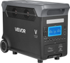 VEVOR Portable Power Station, 3000W Solar Generator Power Station, 3072Wh LiFePO4 Battery Backup with 15 Output Ports for for Home Emergency, Outdoor Camping, RV Travel (Solar Panel NOT Included)