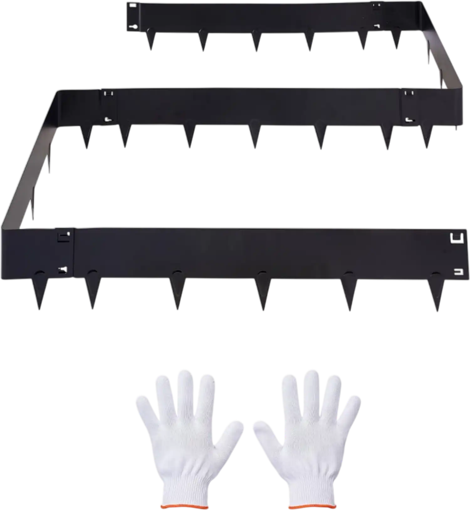 Vevor Landscape Edging Galvanized Steel 6-Pack 40 x 8.15