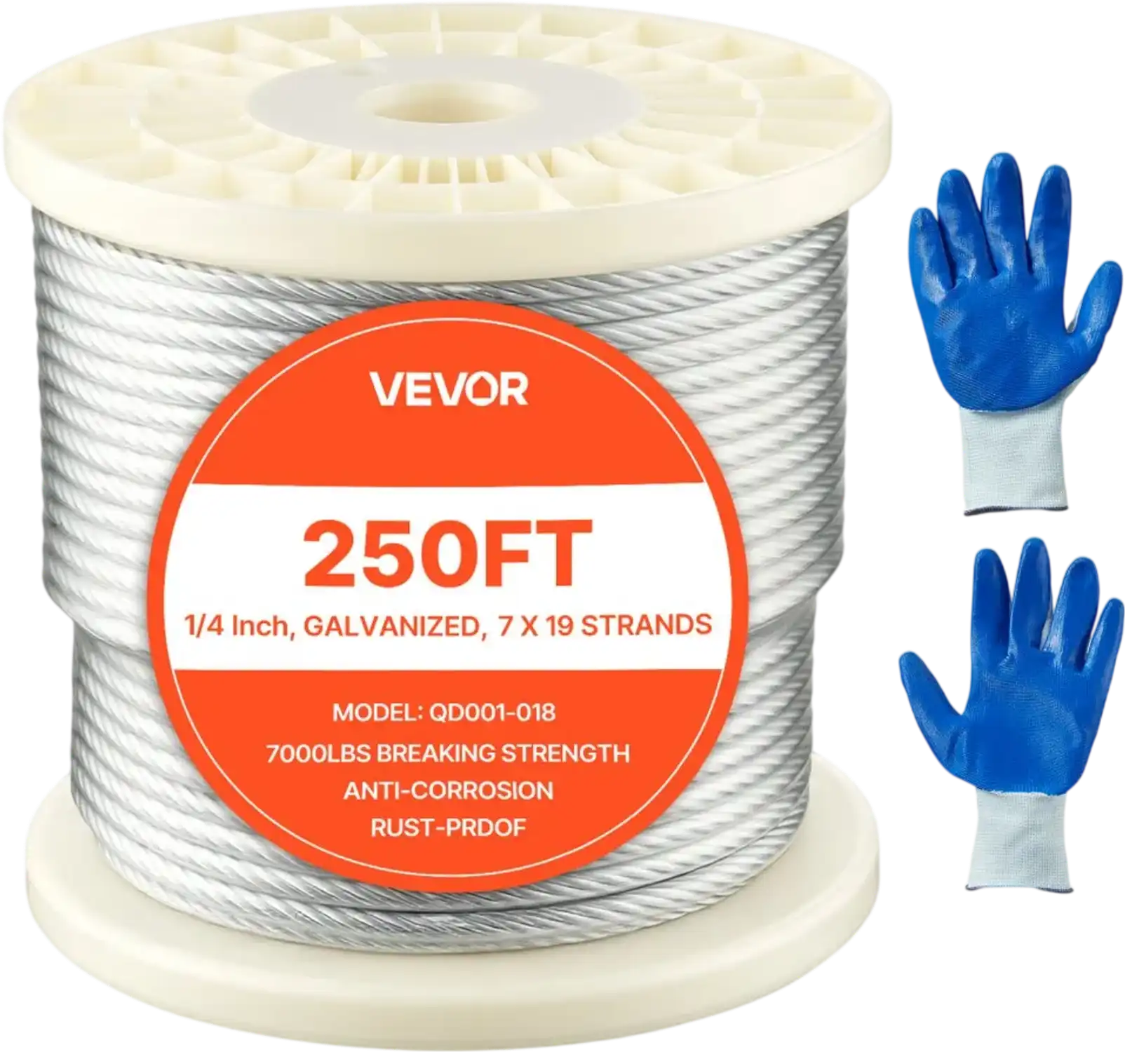 Vevor Wire Rope 1/4