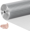 VEVOR Hardware Cloth, 1/2 inch 24in x 25 ft 19 Gauge, Hot Dipped Galvanized Wire Mesh Roll, Chicken Wire Fencing, Wire Mesh for Rabbit Cages, Garden, Small Rodents