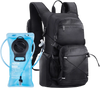 VEVOR Hydration Backpack, 25L Insulated Hydration Pack Backpack with 2L TPU Water Bladder, Hiking Water Backpack with Storage for Men Women, Hydro Water Daypack for Hiking Running Cycling Camping
