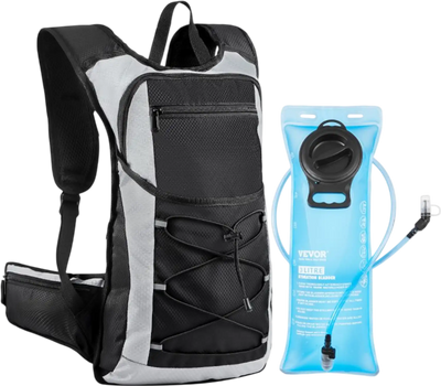 Vevor Hydration Backpack 15L Insulated 3L Water Bladder Black New