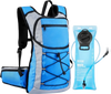 VEVOR Hydration Backpack, 15L Insulated Hydration Pack Backpack with 3L TPU Water Bladder, Hiking Water Backpack with Storage for Men Women, Hydro Water Daypack for Hiking Running Cycling Camping