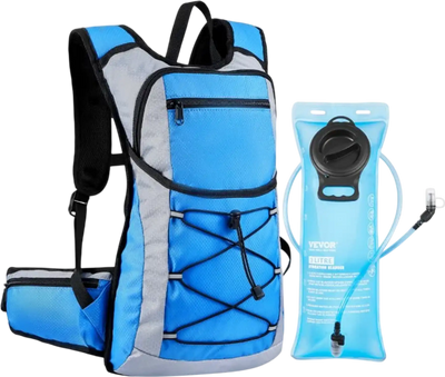 Vevor Hydration Backpack 15L Insulated Hiking Water Backpack with 3L TPU Bladder New