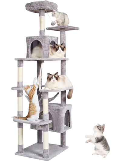 VEVOR Cat Tree for Indoor Cats, 72