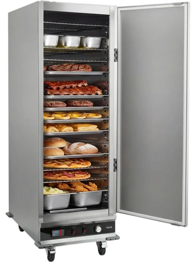 Vevor Food Warmer 16-Tier Commercial Warming Cabinet with Water Tray New