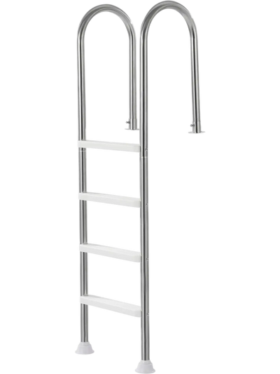 Vevor Pool Ladder 4-Step Stainless Steel Inground Swimming Pool Steps New