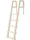 VEVOR Swimming Pool Ladder, 75°Inclined 5-Step Double Handrails Stair, Non-slip Heavy Duty Steps, Load Capacity 300 lb, for 48-54 In Inground & Above-ground Pools of Any Deck Surface Indoor & Outdoor