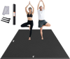 VEVOR Exercise Mat, Non Slip High Density Premium Yoga Mat, Exercise Yoga Mat for Men & Women, Fitness & Exercise Mat with Bag & Carry Strap, for All Types of Home Yoga, Pilate & Floor Workout (8x6ft)