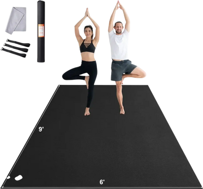 Vevor Exercise Mat Non-Slip High Density Premium Yoga Mat 9'x6' New