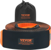 VEVOR Recovery Tow Strap 4" x 30', 46,500 lbs Break Strength, Triple Reinforced Loop Straps, Tree Saver, Off Road Towing and Recovery, Extreme Weather Resistance, Protective Sleeves & Storage Bag