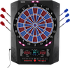VEVOR Electronic Dart Board, 13.5" Target Dartboard with 45 Games & 474 Variations for Up to 8 Players, 6 Dart Shafts with Flights & 50 Soft Tips, Color LED Cricket Scoring Screen for Home Party Bar