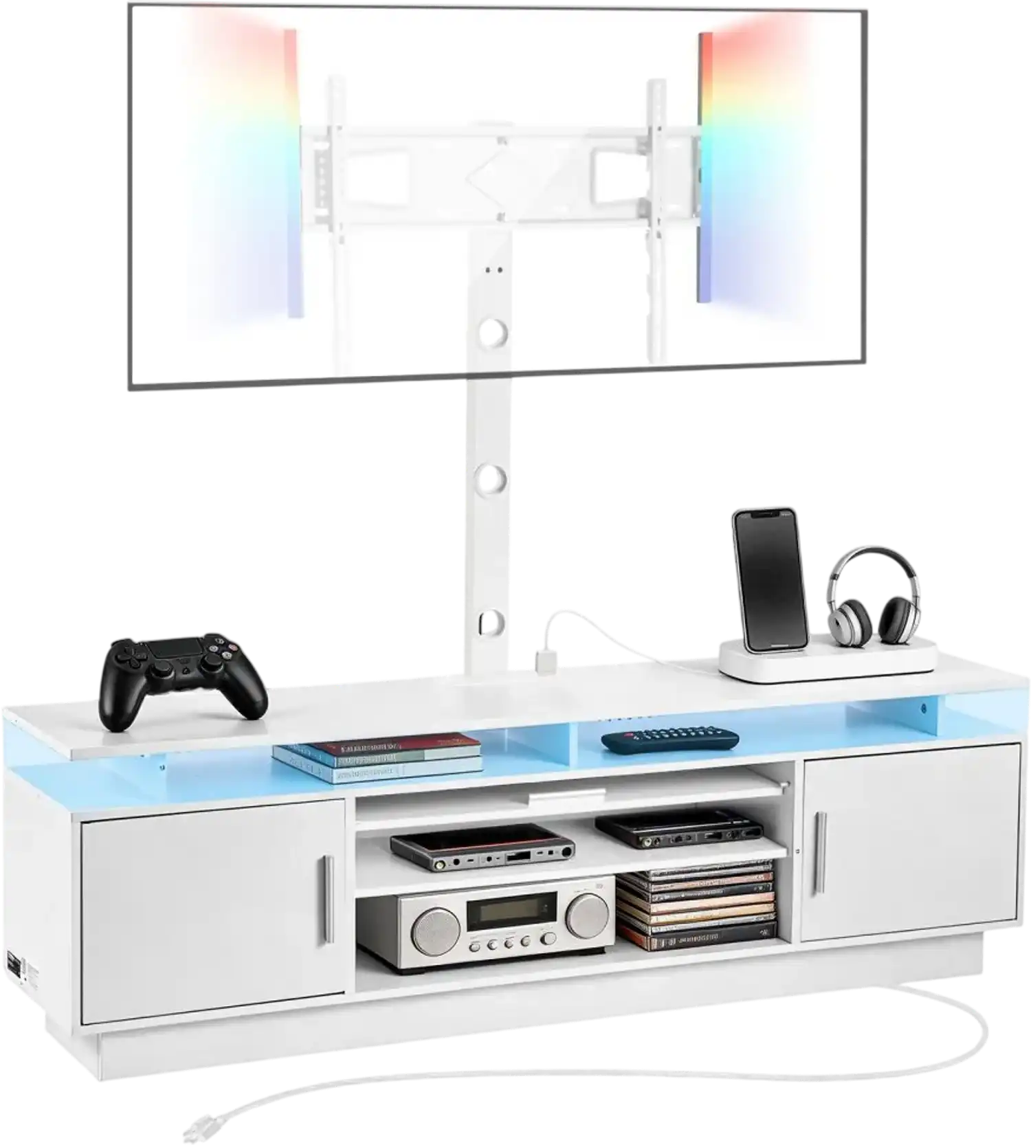 Vevor TV Stand with Mount 59.1