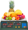 VEVOR Electronic Price Computing Scale, 66 LB Digital Deli Weight Scales, LED Digital Commercial Food Fruit Meat Produce Counting Weight, for Retail Outlet Store, Kitchen, Restaurant Market, Farmer
