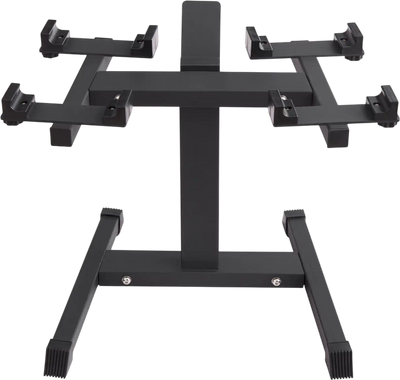 Vevor Dumbbell Stand Adjustable Home Fitness Rack with Media Rack New