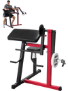 VEVOR Preacher Curl Machine, 2 in 1 Bicep Curl Machine and Triceps Extension Machine, Seated Arm Isolated Bicep Station, Strength Training Workout Weight Bench, Exercise Equipment for Home Gym