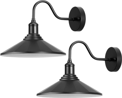 Vevor Barn Light Outdoor Gooseneck Wall Sconce 11.5