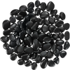 VEVOR Black River Rocks, 1-2 inch 15 lbs, Smooth & Polished Natural Pebble Stones, Decorative Garden Landscaping Stones, Paving Plant Rocks for Fish Tank, Flower Pots, Water Fountains, Pathways, Backyard