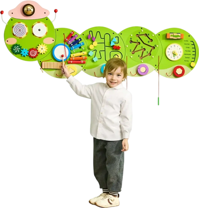 Vevor Busy Board Activity Wall Panels Montessori Sensory Toy New