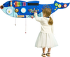 VEVOR Orca Activity Wall Busy Board Panels, 12 Activities, Montessori Sensory Wall Toy for Kids 3-12 Years, Montessori Learning Activity Center, Ideal for Toddler Playroom Nursery Classroom