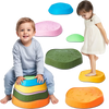 VEVOR Balance Stepping Stones for Kids, 6 PCS, Up to 220 lbs, Non-Slip Toddlers Sensory Stepping Stones, Obstacle Course Coordination Game Toys Indoor or Outdoor Play for Children Aged 3 4 5 6 7 8+