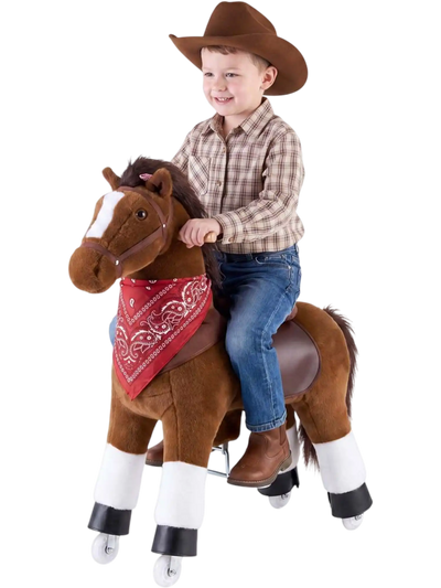 Vevor Riding Pony Ride-On Horse Toy New