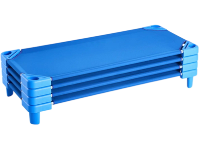 VEVOR Stackable Kiddie Cot, Pack of 4,  Portable Toddler Nap Cots, Standard Size 52
