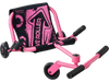 VEVOR Ride on Scooter 150 lbs Swing Side-to-Side for Amazing Riding Pink, for Ages 4+, Powered by Zig-Zag Motion, Ride on Toy with 3 Adjustable Length, Brake Lever, Hard Surface Indoor & Outdoor