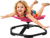 VEVOR Kids Swivel Chair, 220 lbs Capacity, Elephant Shape Sensory Spinning Chair, Autistic Kids Sensory Toy Seat with Non-Slip Metal Base, Toddler Sit & Spin Seat for Coordination Balance Focus, Red