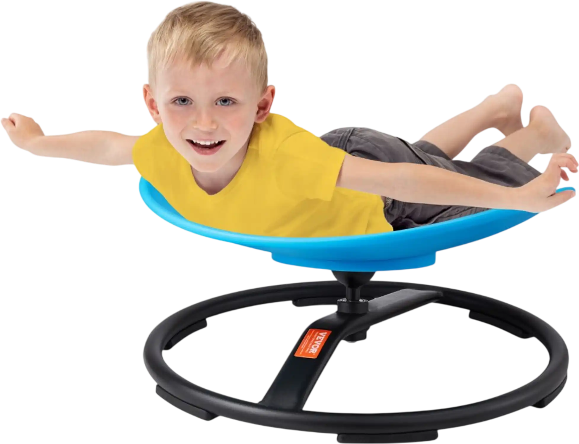 Vevor Kids Swivel Chair Sensory Spinning Blue New