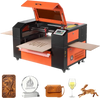 VEVOR 50W CO2 Laser Engraver, 20 x 12 in, CO2 Laser Engraver Cutter Machine with 4 Way Pass Air Assist, Engraving Cutting Machine, Compatible with LightBurn CorelDRAW RDWorks, for Wood Acrylic Glass