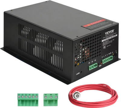 Vevor Laser Power Supply CO2 150W for Laser Tubes Engravers and Cutters New