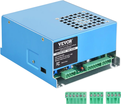 Vevor Laser Power Supply 40W CO2 for Laser Engravers & Cutters New