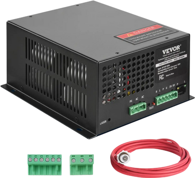 Vevor Laser Power Supply 80W CO2 for Laser Engravers & Cutters New