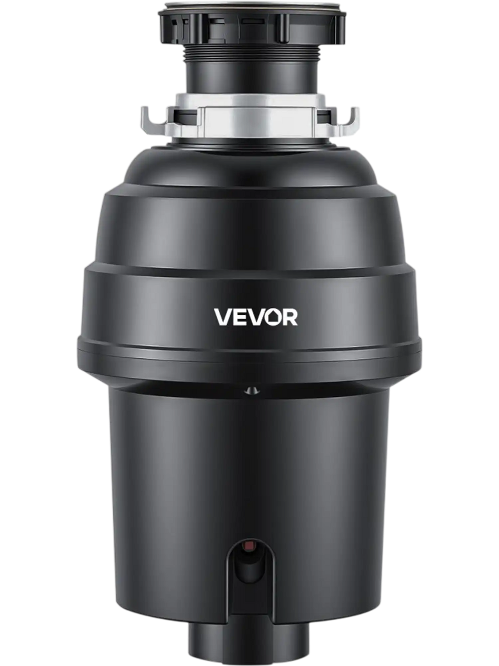 VEVOR Food Waste Garbage Disposal, 1HP 3500RPM DC Motor, Continuous Feed Kitchen Sink Garbage Disposer, EZ Connect Food Waste Grinding System with Sound Reduction & Power Cord for Kitchens