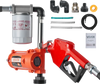 VEVOR Fuel Transfer Pump, 12V DC 10 GPM, Portable Diesel Transfer Pump Kit, with Auto Shut-Off Nozzle, Discharge Hose, Overheat Protection, Power Cable, Explosion-Proof, for Gasoline Diesel Kerosene